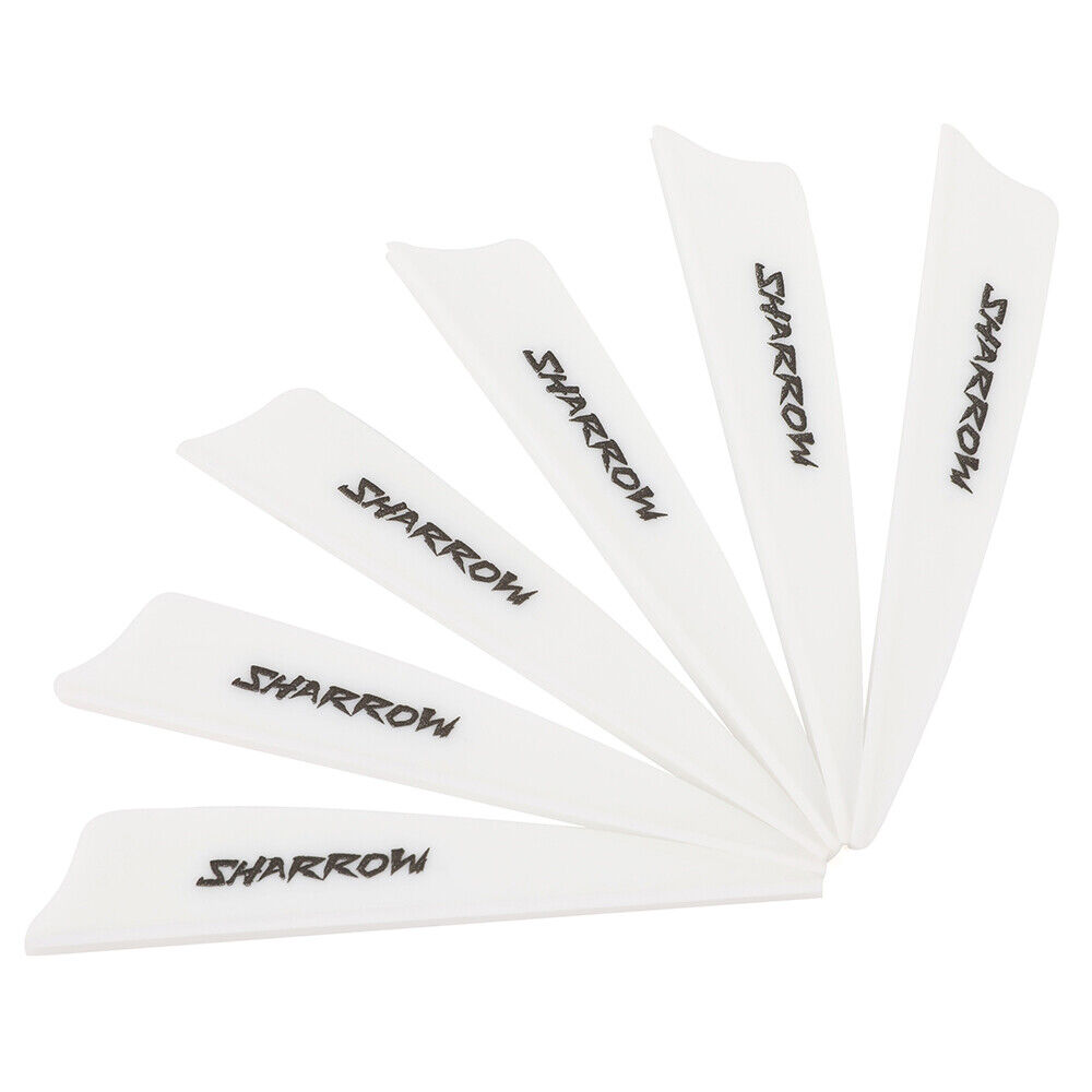 50pcs 3" Archery Arrow Feather Rubber Vanes Fletching Fletches Bow Arrow Shaft DIY